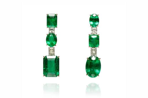 Ara Vartanian Emerald Earrings