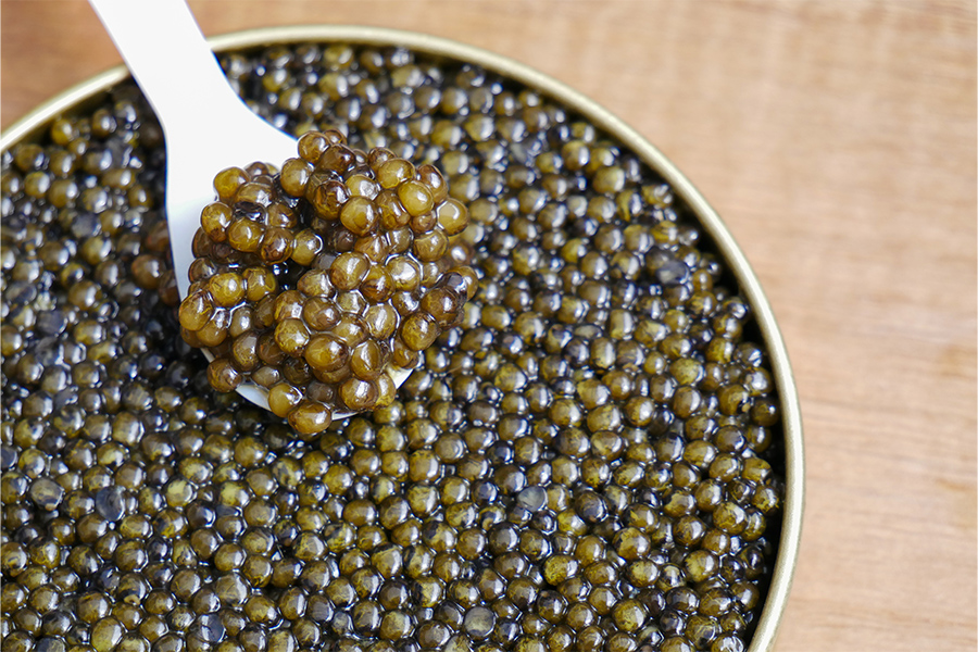 Deluxe Caviar Serving Set