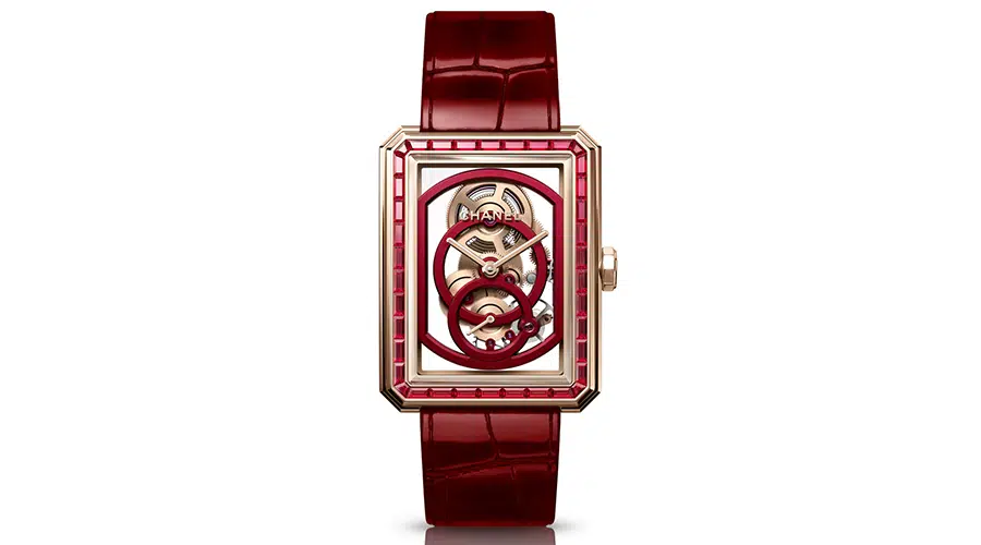 Chanel Boy.Friend Skeleton Red Edition | The Best Luxury Skeleton Watches