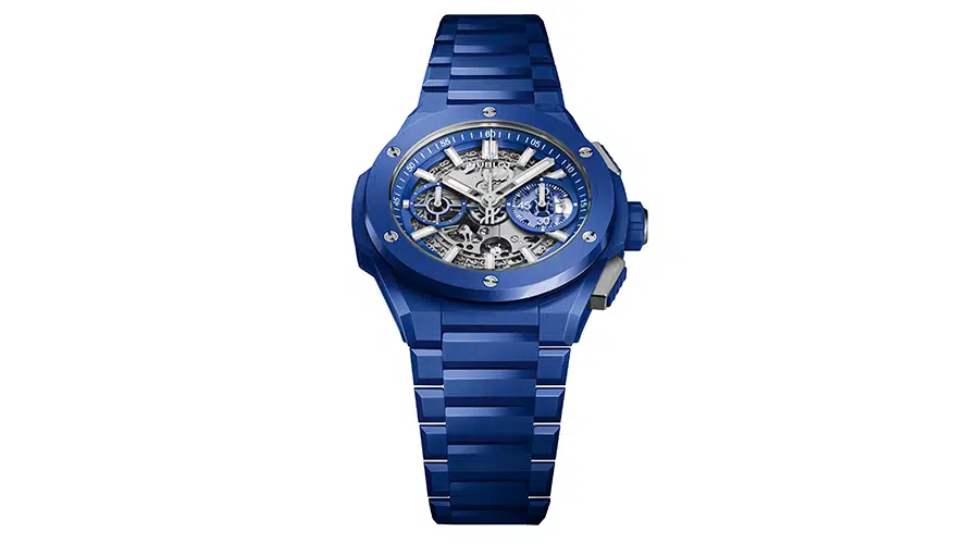 Hublot Big Bang Integrated Blue Indigo Best Luxury Chronograph Watches