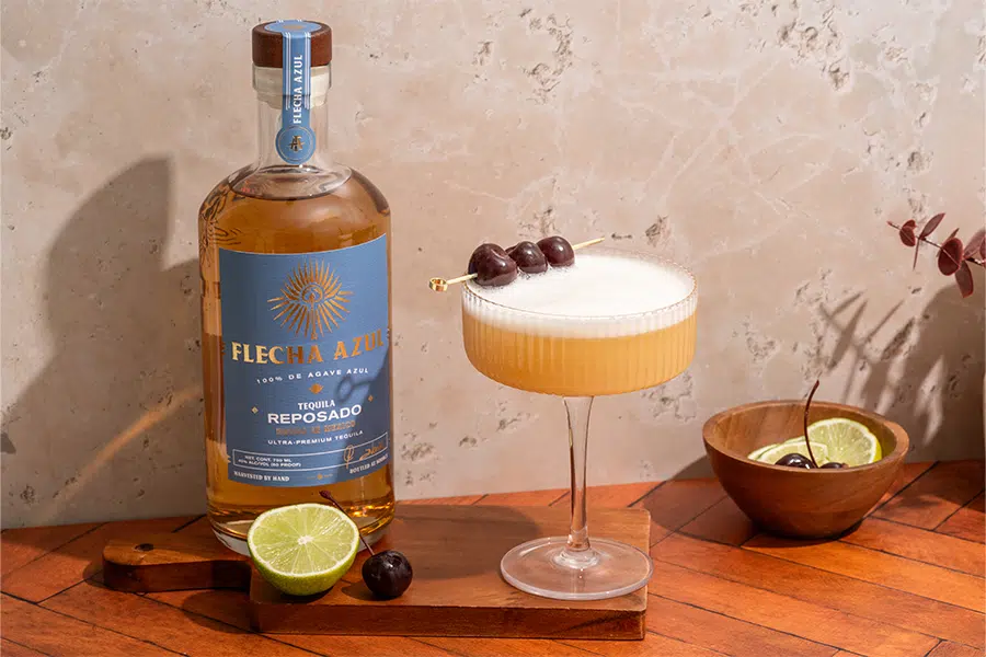 Flecha Azul’s Tequila Sour Flecha Azul’s Tequila Sour