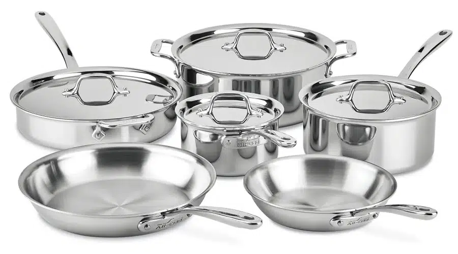 All-Clad 10-Piece Cookware Set All-Clad 10-Piece Cookware Set