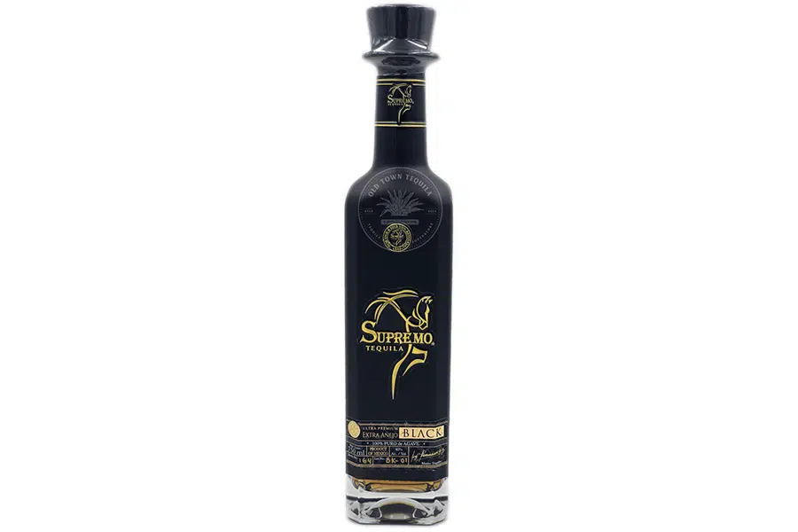 Supremo Tequila Extra Añejo Black Supremo Luxury Tequila Brands