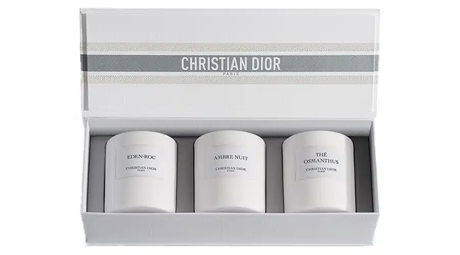 Dior Candle Set | Best Luxury Host and Hostess Gift Ideas