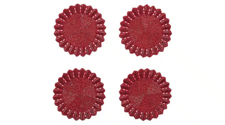 Kim Seybert x Baccarat Coaster Set Kim Seybert x Baccarat Coaster Set