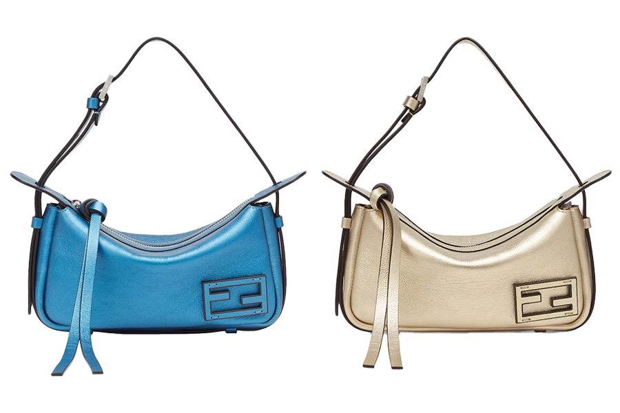 ショルダーバッグ・ポシェット FENDI SIMPLY FENDI LARGE BAG IN SEMI-GLOSS LEATHER Simply Fendi Bag Review ✨ : r/handbags