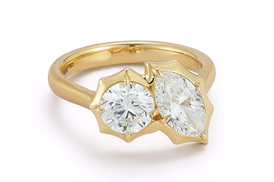 Jade Trau Toi et Moi Rings Jade Trau Toi et Moi Rings