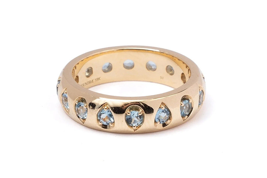 Foundrae March Birthstone Jewelry Foundrae March Birthstone Jewelry