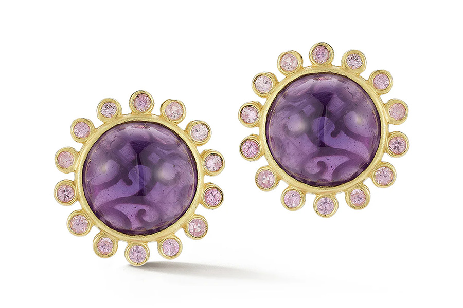 Tanya Farah Amethyst earrings Tanya Farah Amethyst earrings