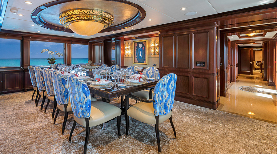 Sovereign’s dining room Sovereign’s dining room