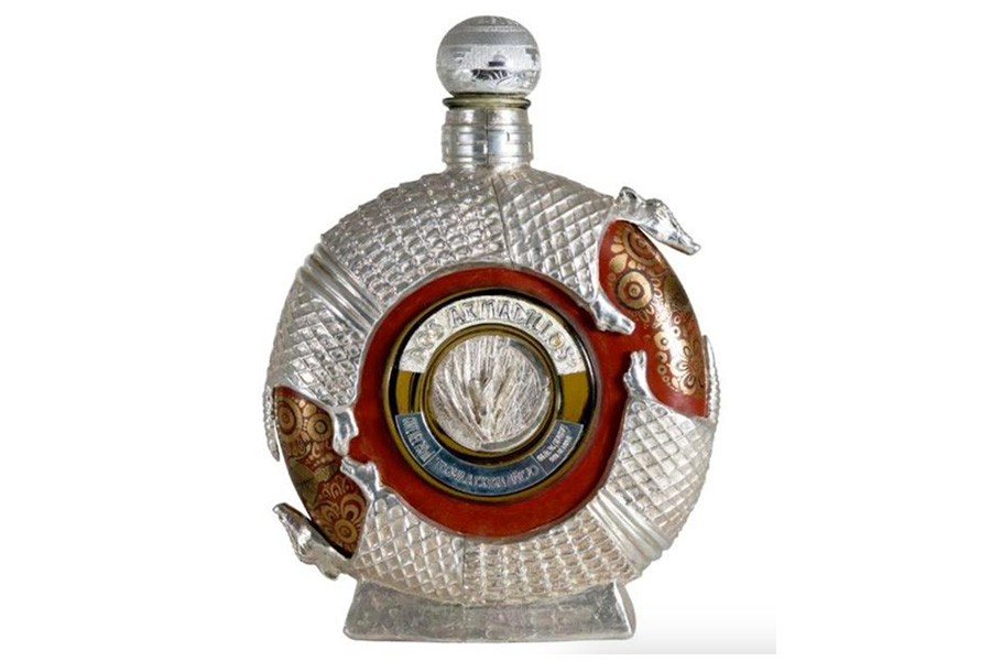 Dos Armadillos Sterling Silver Extra Añejo: $17,000