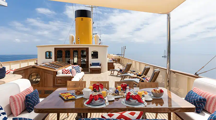 Nero superyacht Nero is a 295.6-foot superyacht with a classic design