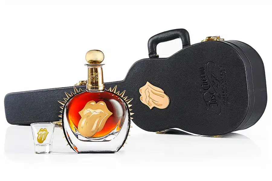 one of the most Expensive Tequilas in the World: Jose Cuervo 250 Aniversario the Rolling Stones Edition: $60,000