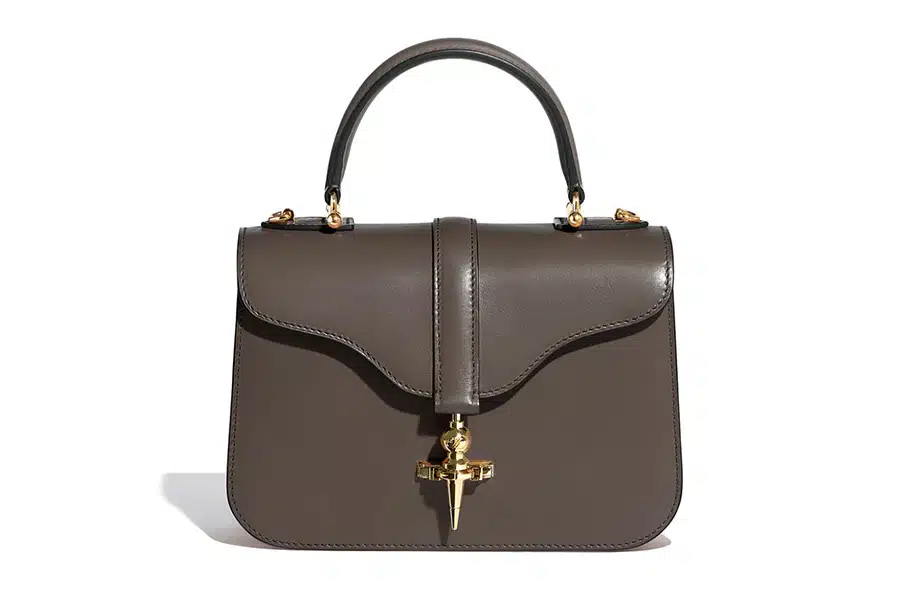 Joseph Duclos Diane brown handbag Joseph Duclos Diane brown leather handbag