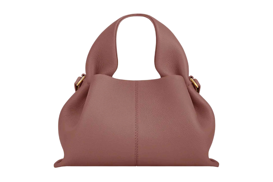 Polène Numéro Neuf mauve Polène Numéro Neuf mauve leather Quiet luxury handbags