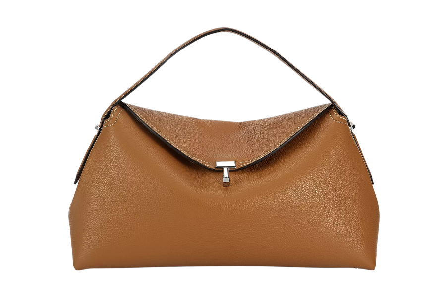 Toteme T-Lock tan leather handbag Toteme T-Lock tan leather handbag